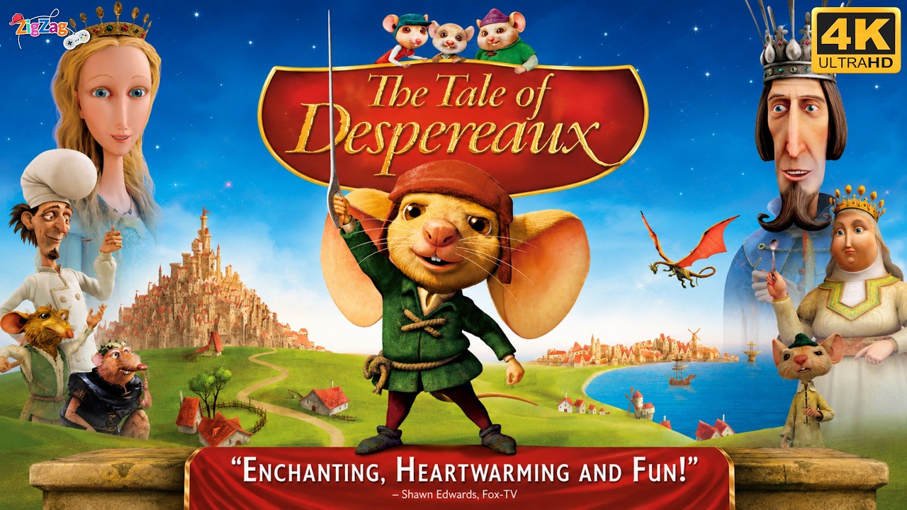 The Tale of Despereaux Full Movie Game | PS2 4K @ZigZagGamerPT