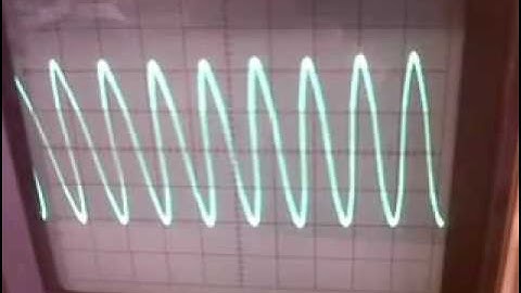 Oscilloscope and Frequency