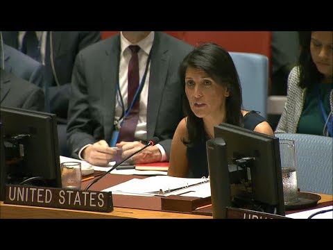 Video: Permanenteng Kinatawan Ng US Na Si Nikki Haley At Tiwala Sa Russia