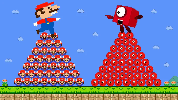 MINI GAME: Mario vs Numberblocks 1 in Nintendo Swi...