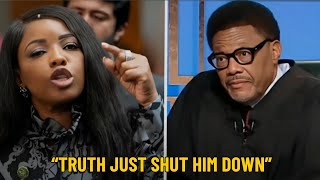 Jasmine Crockett Turns Judge Greg Mathis’s Challenge Upside Down — The Courtroom Erupts