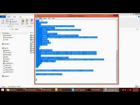 AARON - G Script