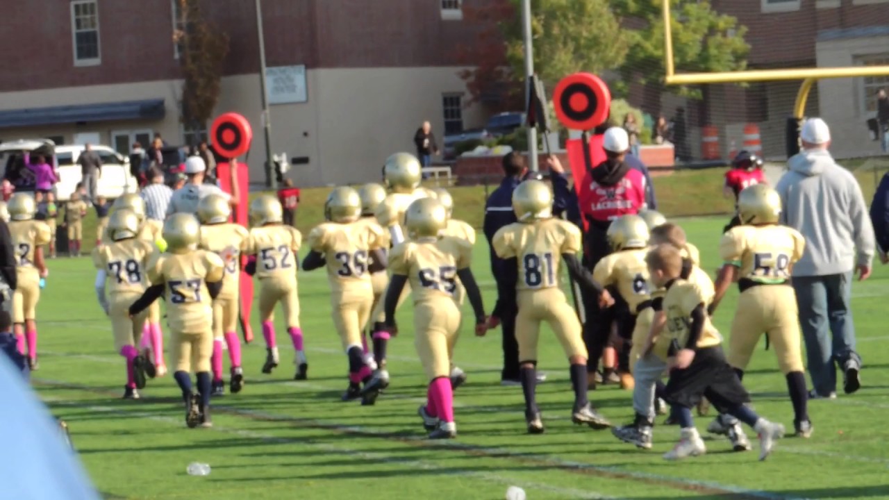 Malden Cyclones Pop Warner Football 2016 D squad (Pomare Brothers
