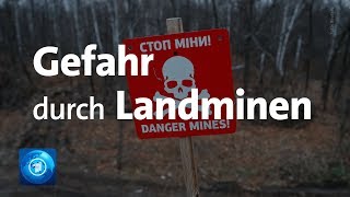 Ungeräumte Landminen sind immer noch eine Gefahr