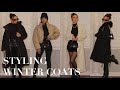 Styling Winter Coats | 4 Coat Styles, 12 Outfit Ideas