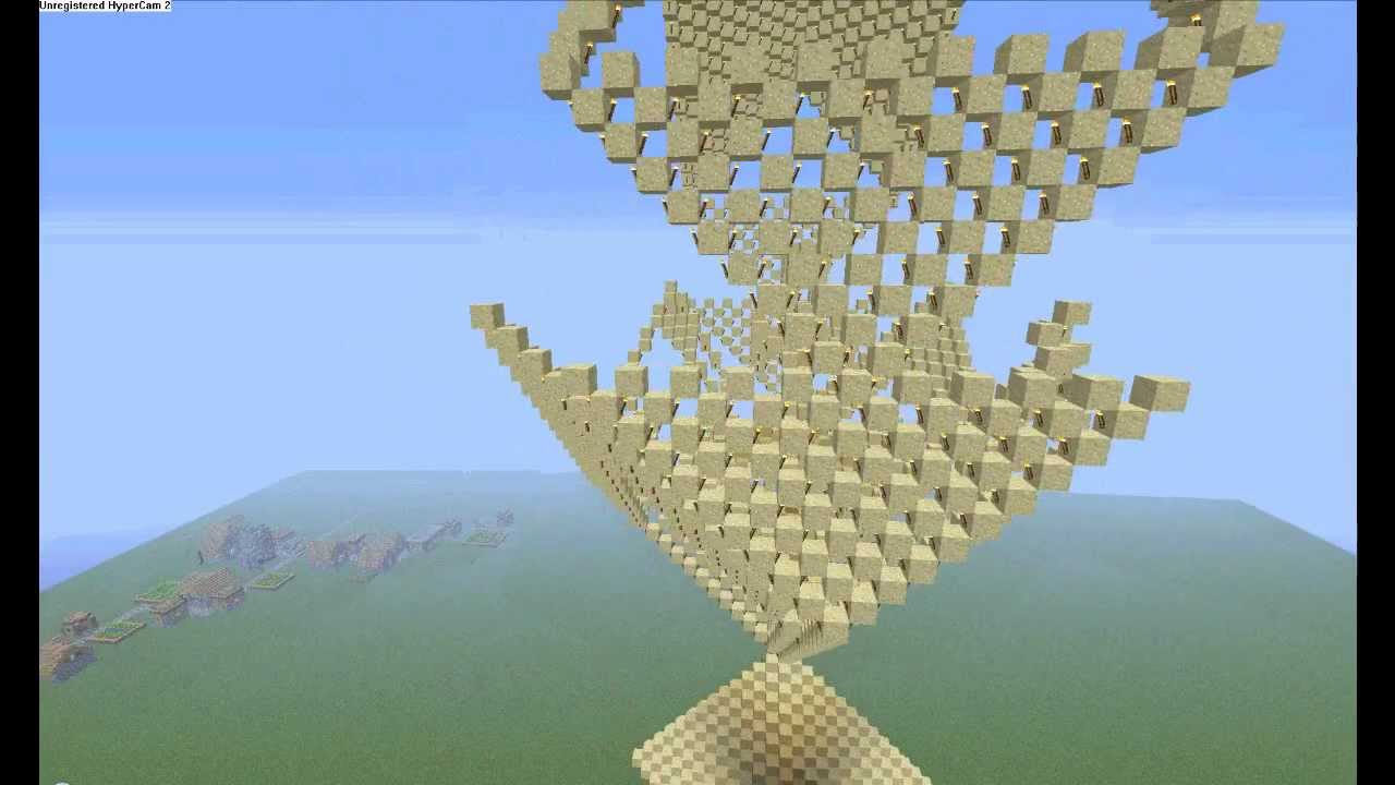 [Minecraft] Le Grand Chateau de Sable - YouTube