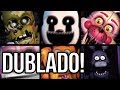 TODOS OS JUMPSCARES DUBLADOS DA ULTIMATE CUSTOM NIGHT! - FNAF - HUEstation