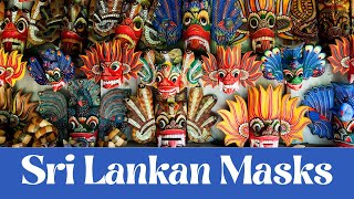 🎭 The Ancient Art of Sri Lankan Masks: Spirits, Healing & Royal Drama Unveiled
