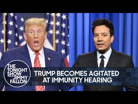 Trump Becomes Agitated at Presidential Immunity Hearing, Judges Skeptical of His Claim Episode cover