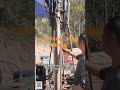 Field drilling in action 🛠️ EANDA hydraulic rig
