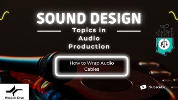 How to Wrap Your Audio Cables - the Right Way