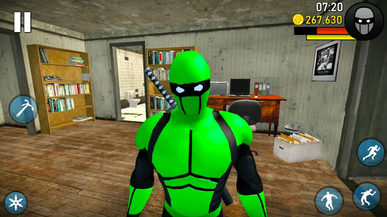 Spider Ninja Superhero Simulator #5 - Open City and House - Android Gameplay