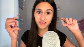 ASMR| Your bestie ￼uses her SHRUNKEN￼ makeup to give you a MAKEOVER?! 🤨