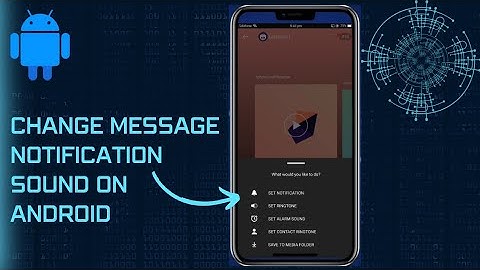 how to change message notification sound on android step by step.