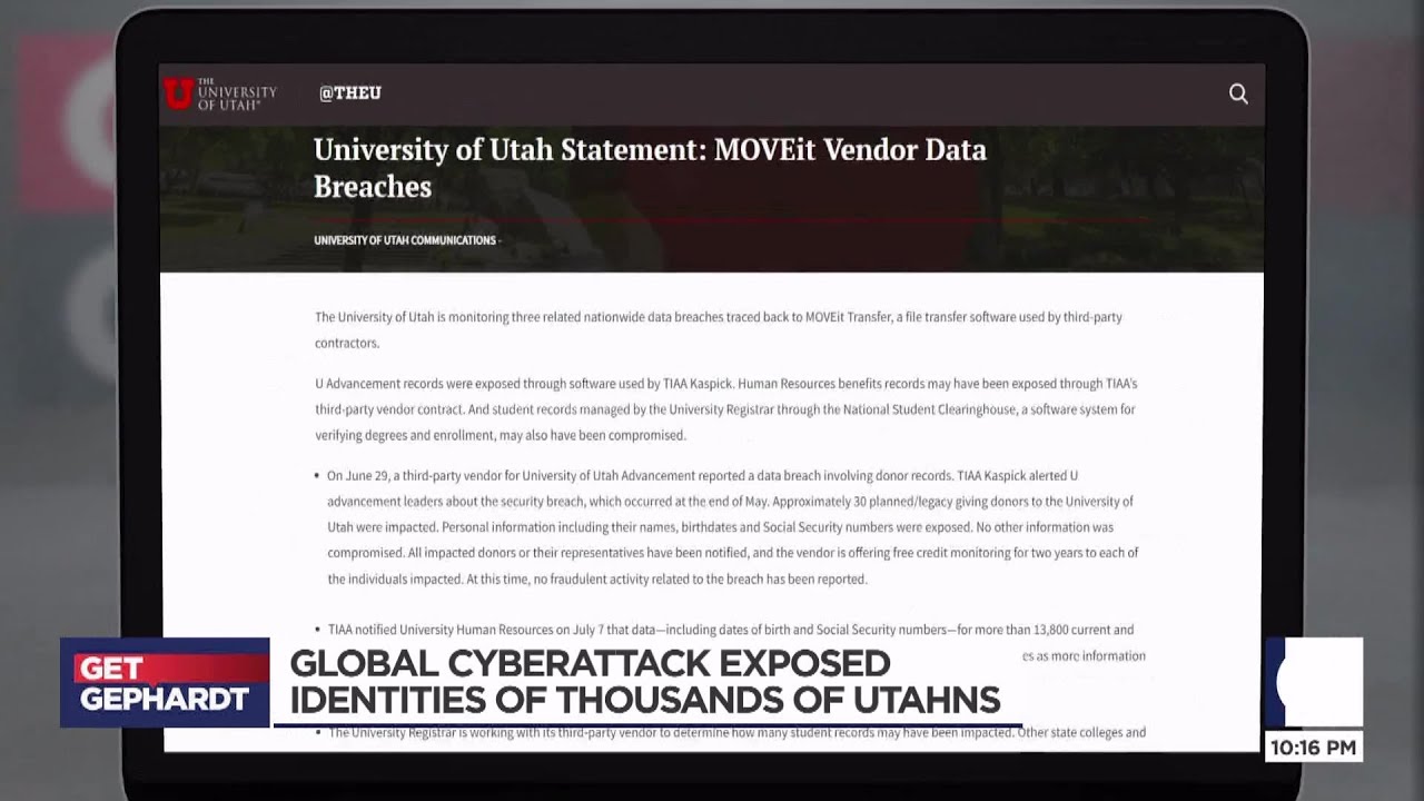 A massive, global cyberattack has reached Utah, so how can you protect your identity?