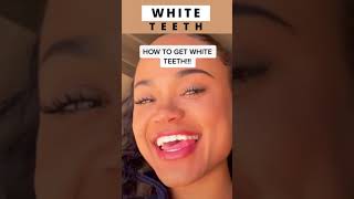 Get back your white teeth.
