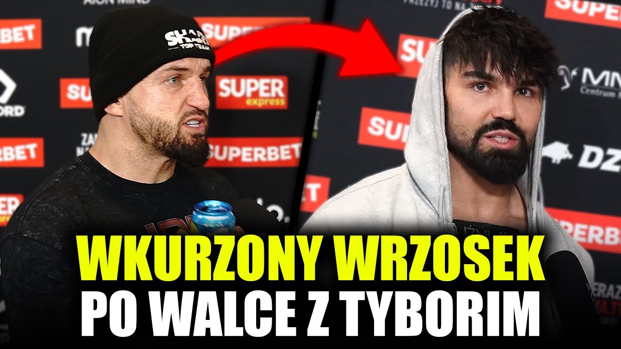 "TO BYŁO BEZ SENSU!" MARCIN WRZOSEK ODPALONY PO PORAŻCE Z TYBURSKIM