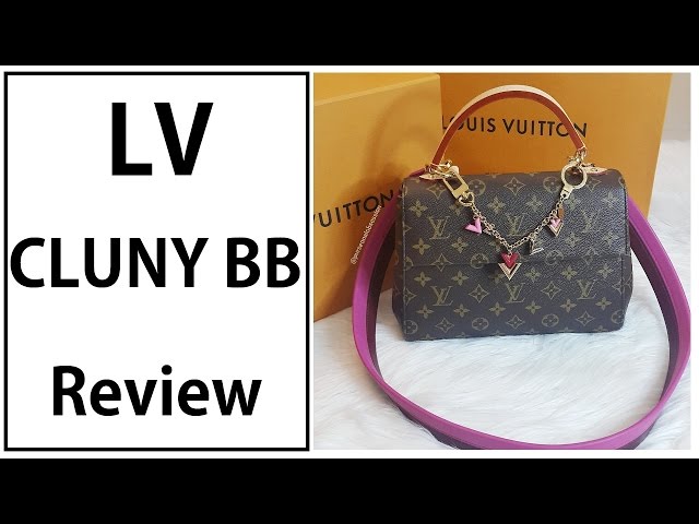 Unbox my Louis Vuitton Cluny Bb with me! This was a grad gift from my