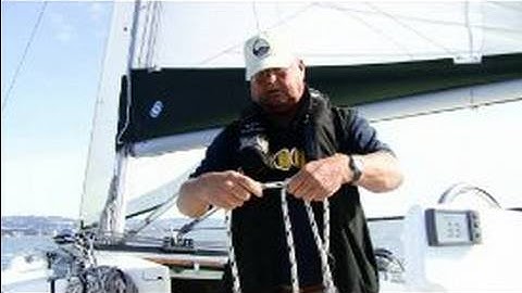 How to Sail a Sailboat : How to Coil Rope for Sailing