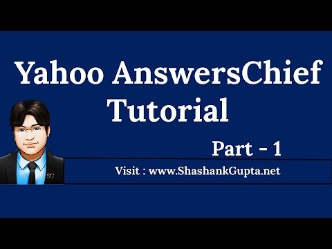 Yahoo AnswersChief Tutorial - Risposta Software Yahoo