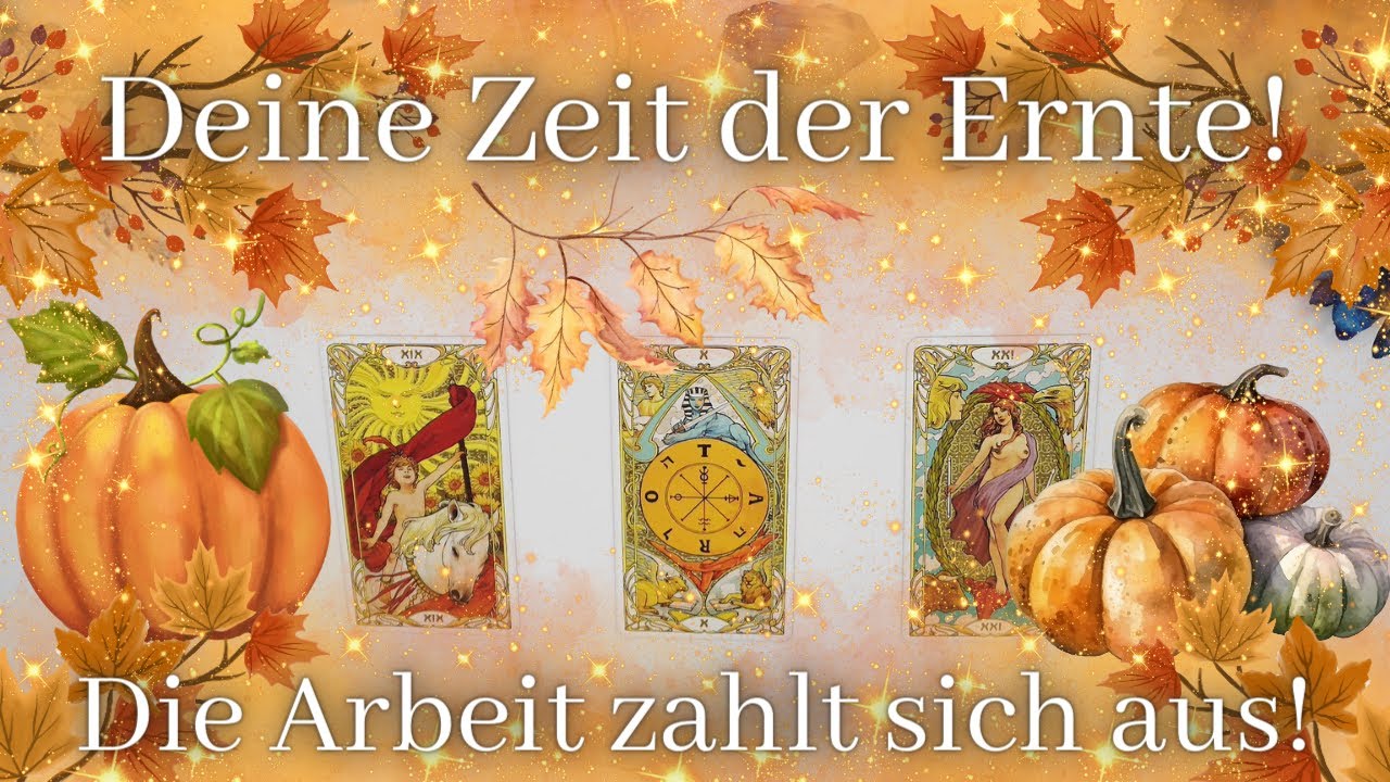 ⚡️🔮DEINE Zeit der Ernte!🔮⚡️Die harte Arbeit zahlt sich aus! Tarot