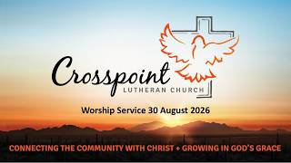 Worship Service 30 August 2026