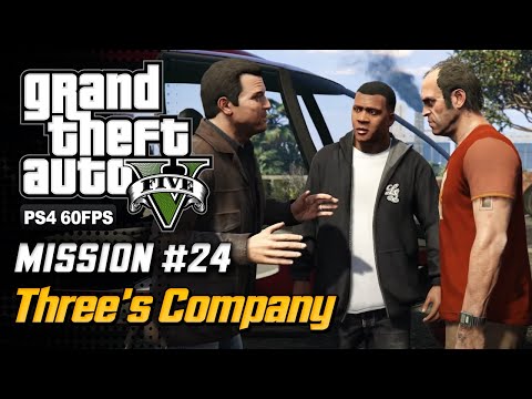 GTA 5 Mission 24 Three S Company 100 Gold Medal Walkthrough 