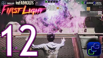 inFAMOUS First Light Walkthrough - Part 12 - Alpha Arena: Rescue Curdun - Cay Fetch