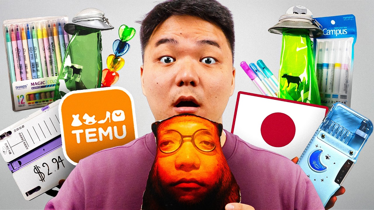 Temu vs Japanese Stationery: Which Is WEIRDEST?