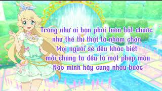 Aikatsu Stars Start Line Lời Việt Short Off Vocal - Rose Yuki