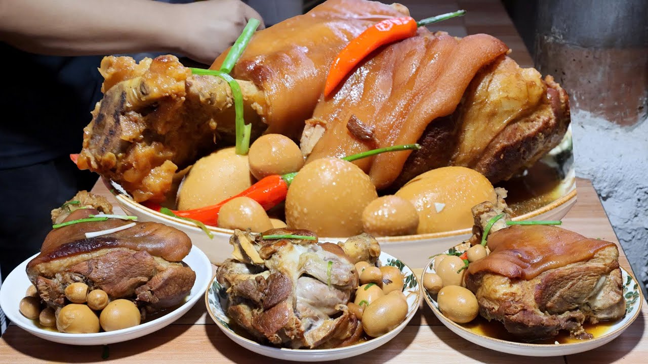 Giò Heo Kho Rệu Dưa Giá Hẹ Truyền Thống | Cách Làm Dưa Giá Hẹ Ngon | KBMQ