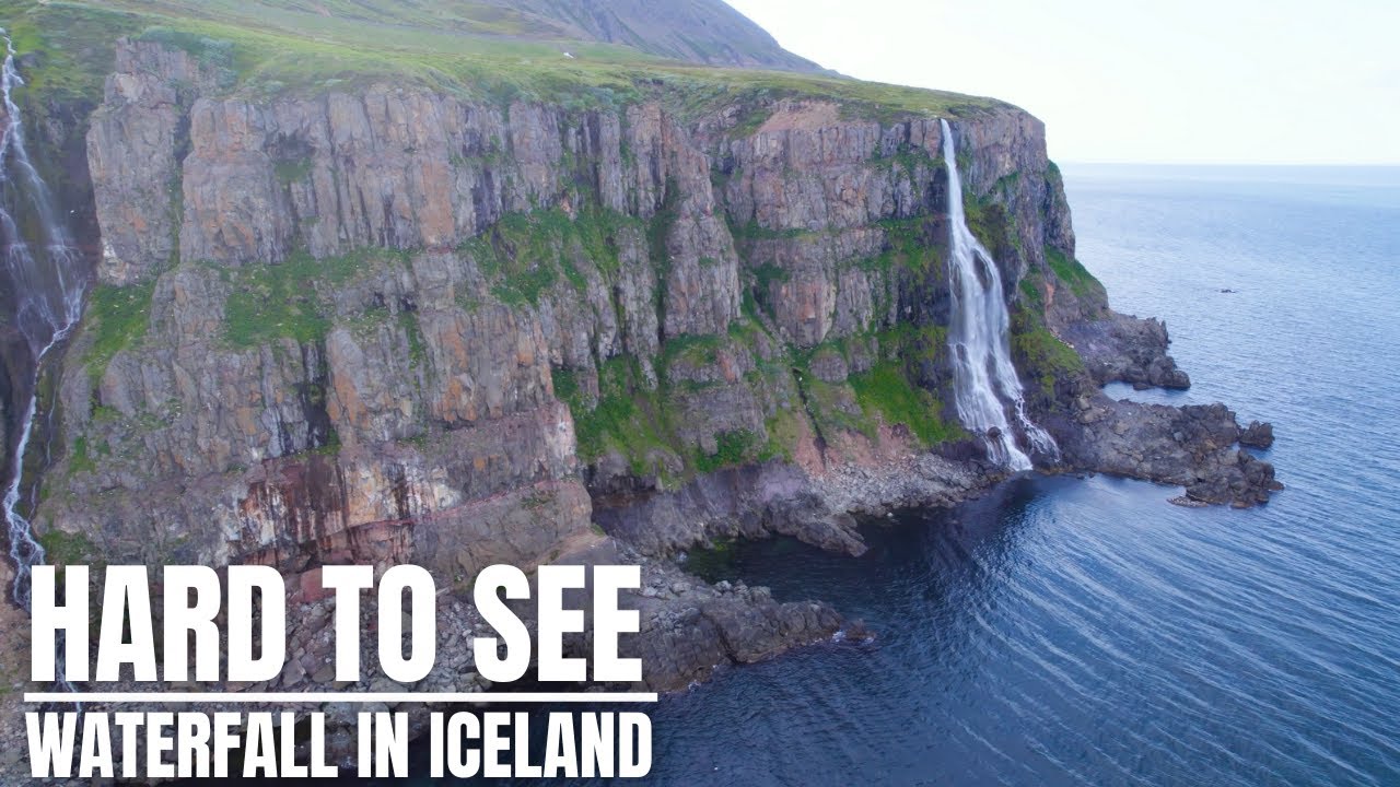 The Best Hidden Waterfall in Iceland - Mígandi by the Arctic Coast Way — Mígandi, Iceland — video poster