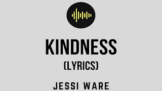 Video thumbnail of "Jessie Ware - Kindness ft 0208 (lyrics video)"