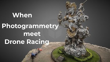 Photogrammetry Using Drone Race Video