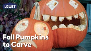 Fall Pumpkin Carving Ideas: Video Guide