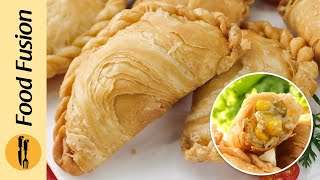 Blätterteig-Samosa mit cremiger Veg-Füllung