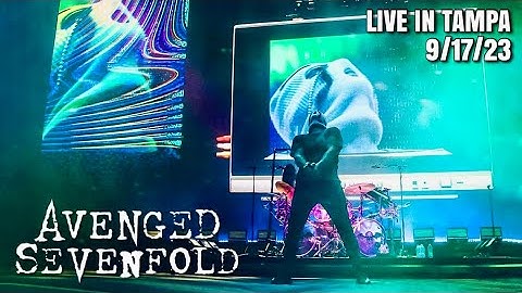 Avenged Sevenfold Live at Midflorida Credit Union Ampitheatre - Tampa, FL (9/17/23)