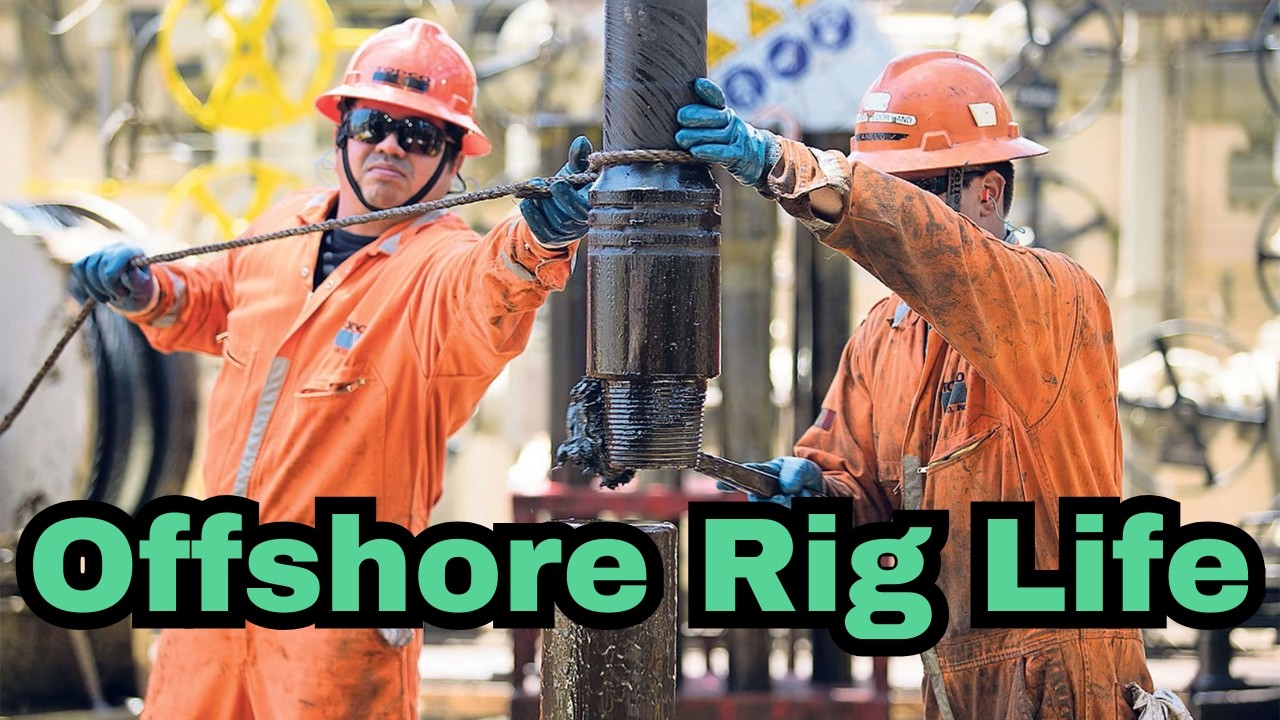 Offshore Rig Life Offshore Oil Rig Operation and Life - YouTube