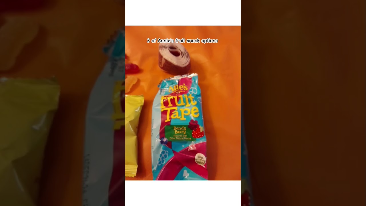 Review of Annie's fruit snacks. Recently added Sours, are our fav but all of them are good.