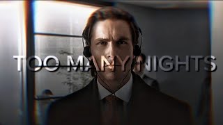 American Psycho | Too Many Nights (Edit) (4K)