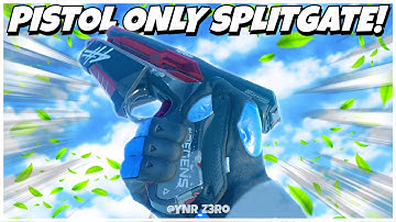 TAKING OVER Splitgate 2 With Only A Pistol! 😭