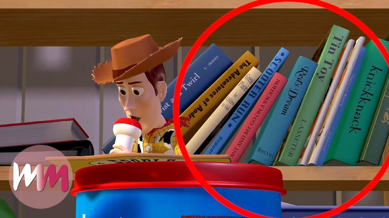 Top 10 Hidden Easter Eggs in Pixar Movies - YouTube