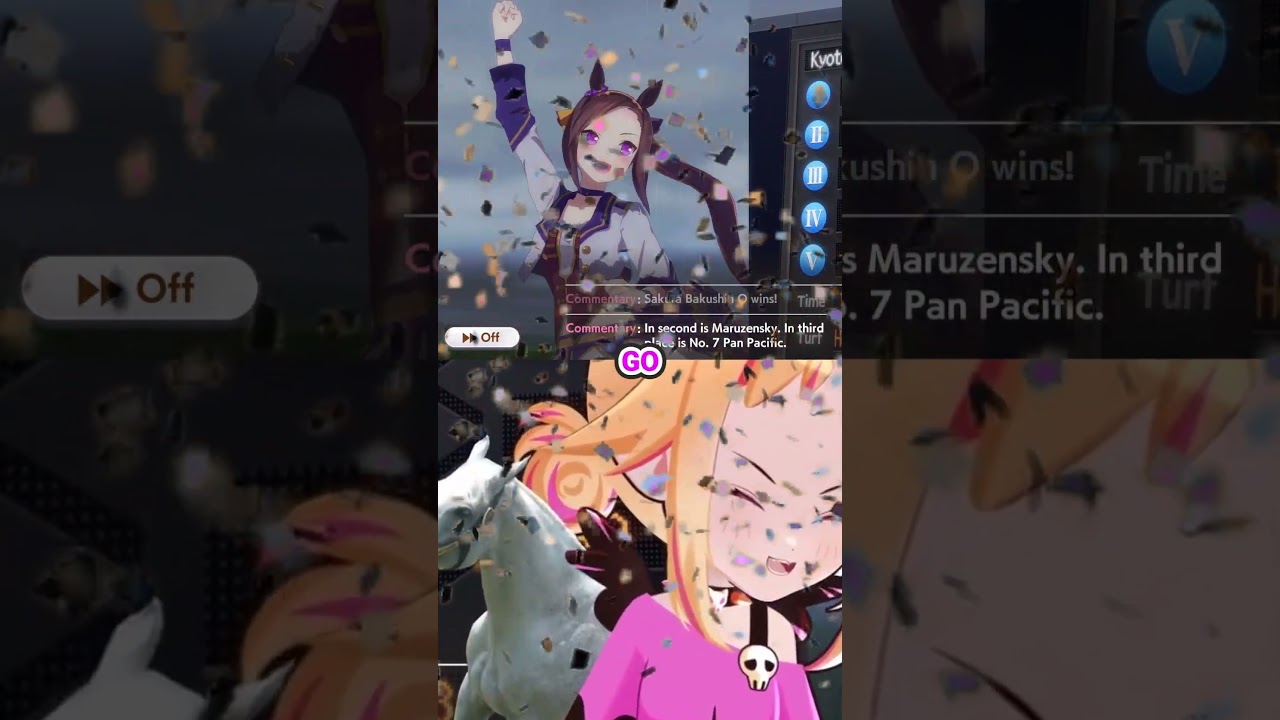 The MOST INTENSE Sakura Bakushin O race | Umamusume: Pretty Derby