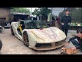 Tự Chế siêu xe Ferrari | Homemade Ferrari.DIY Ferrari super car