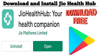 How to Download and Install Jio Health Hub app for free | Download Jio Health Hub app | Techno Logic screenshot 3