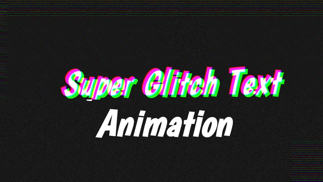 Super Glitch Text Animation| Alight Motion Edit|#shorts - YouTube
