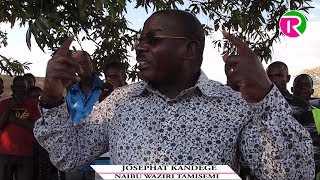 Naibu Waziri Josephat Kandege Atoa Maamuzi Mgumu Kwa Mkandarasi