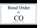 Bond Order and Lewis Structures