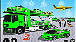 Army Vehicle Transport Truck Game screenshot 4