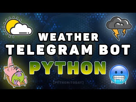 Telegram bot на Python + aiogram | Прогноз погоды в любом городе | API погоды | Парсинг JSON